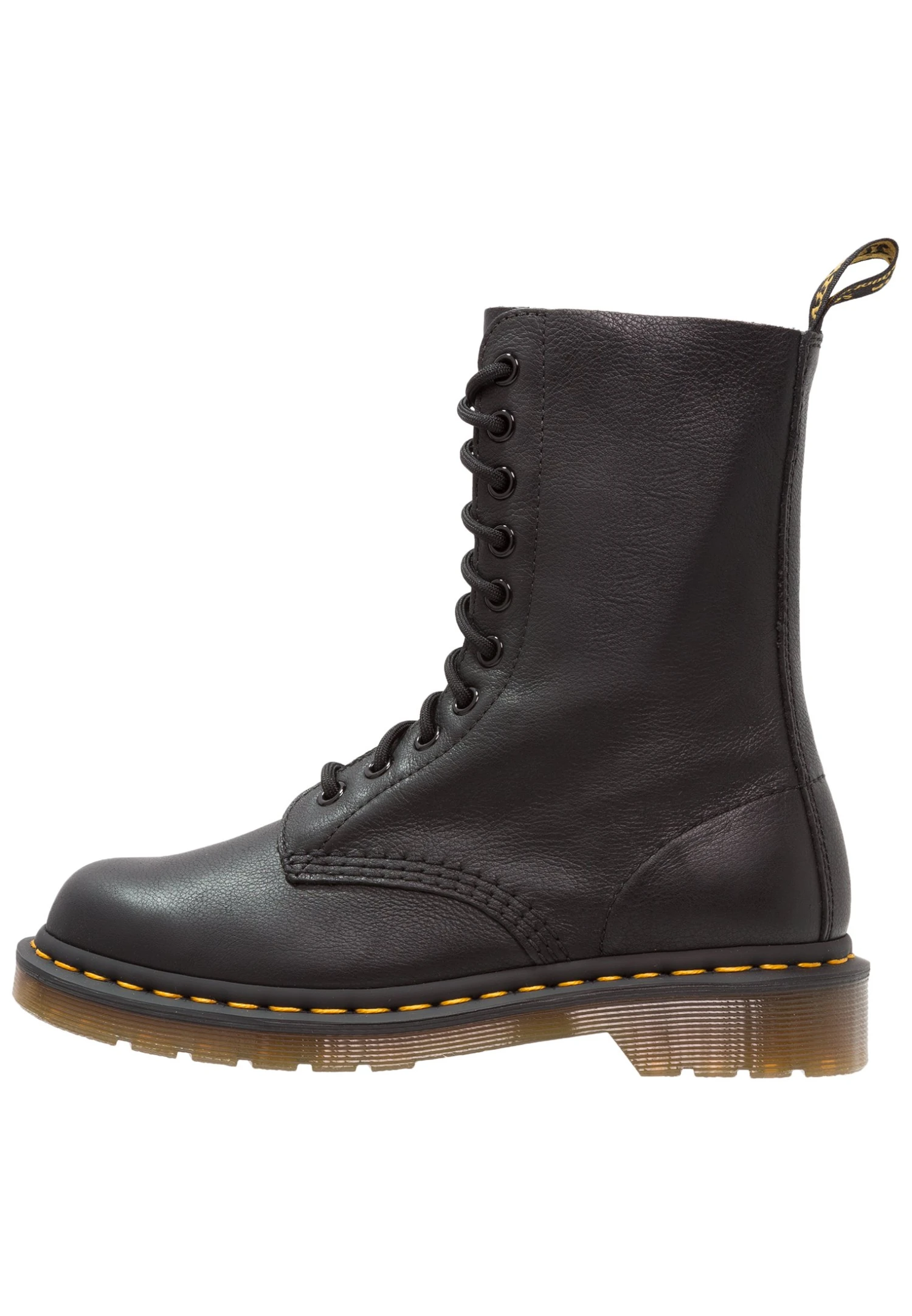 Dr. Martens 1490 10 Eye Virginia - Bottines À Lacets - Black 3 Dr. Martens 1490 10 Eye Virginia - Bottines À Lacets - Black