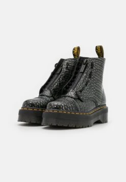 Dr. Martens Sinclair - Bottines À Plateau - Metal Black -Dr. Martens Soldes Boutique bf844b2ca0ce433cbdf82952ae615f53