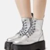 Dr. Martens Jadon Max - Bottines À Plateau - Silver Metallic -Dr. Martens Soldes Boutique c42e69a5275a408c99b63125721af610
