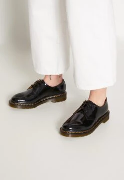 Dr. Martens 1461 3 Eye Shoe Patent Lamper - Derbies - Black