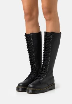 Dr. Martens 1B60 Bex - Bottes À Plateau - Black Pisa