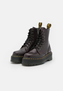 Dr. Martens Jadon - Bottines À Plateau - Burgundy -Dr. Martens Soldes Boutique d4598ba1558743b38d23dc7f1a9b7526