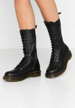 Dr. Martens Virginia - Bottes À Lacets - Black