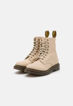 Dr. Martens 1460 Pascal - Bottines À Lacets - Parchment Beige Virginia -Dr. Martens Soldes Boutique e54197df44f643f8bd7e46bb0908db06
