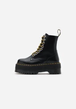 Dr. Martens Jadon Max - Bottines À Plateau - Black Buttero