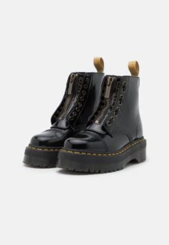 Dr. Martens Vegan Sinclair - Bottines À Plateau - Black Oxford -Dr. Martens Soldes Boutique e6a40d9d632242458e1eb6ed08efab40