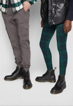 Dr. Martens 101 Stitch Smooth Unisex - Bottines À Lacets - Black