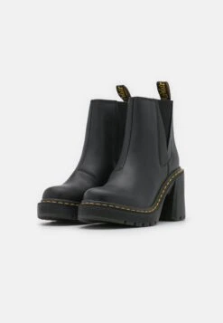 Dr. Martens Spence - Bottines À Plateau - Black Sendal -Dr. Martens Soldes Boutique edf17f4928de4feb810c7977858c70c2