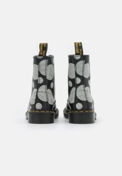 Dr. Martens 1460 - Bottines À Lacets - Black/White -Dr. Martens Soldes Boutique f3d52fe1167043129edcef8fcd84980e