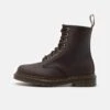 Dr. Martens 1460 Unisex - Bottines À Lacets - Dark Brown Crazy Horse