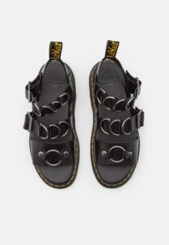 Dr. Martens Gryphon Alt - Sandales - Black Buttero -Dr. Martens Soldes Boutique f8868f2d627246189c174f5ebd0e1ca9