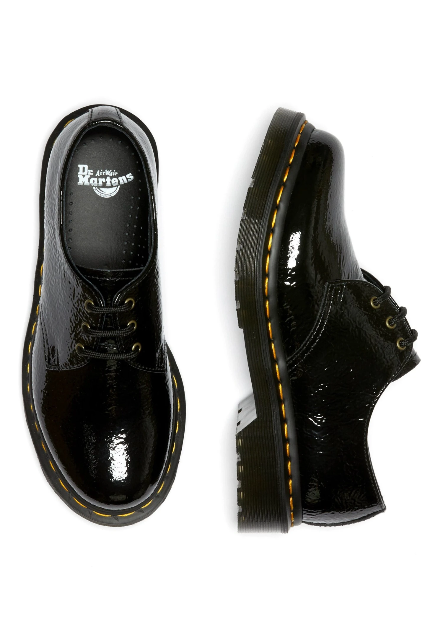Dr. Martens Distressed Patent - Derbies - Black 6 Dr. Martens Distressed Patent - Derbies - Black – Image 4